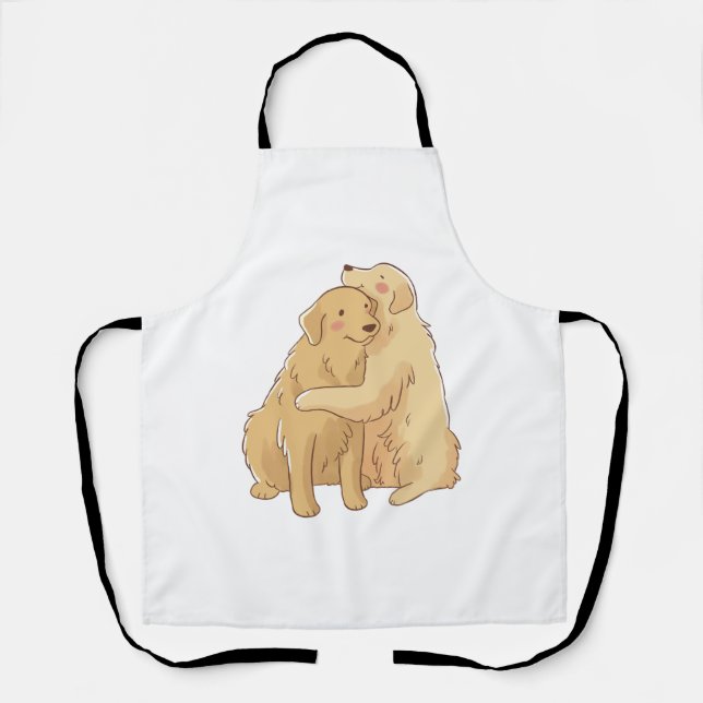 Golden Retriever Schürze (Vorderseite)