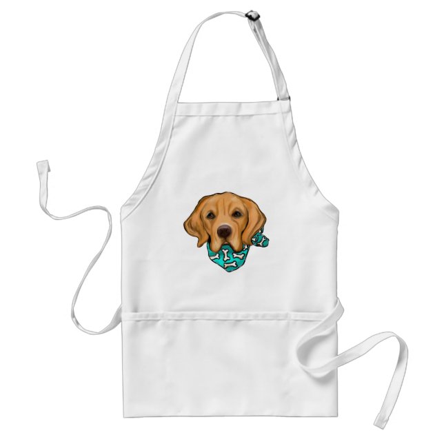 Golden Retriever Schürze (Vorne)