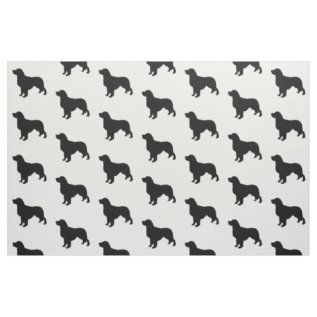 Golden Retriever Silhouette Liebe Hunde Stoff (Fat Quarter (45,7 x 55,9 cm))