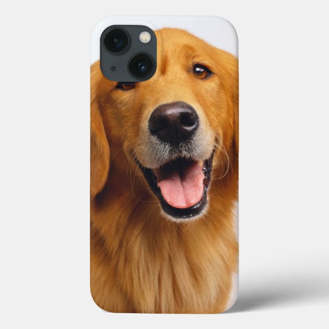 Golden Retriever Smile Case-Mate iPhone Hülle (Rückseite)