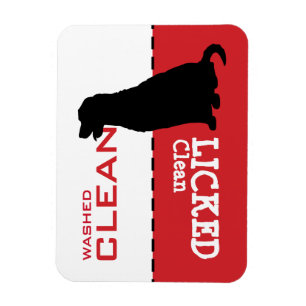 Golden retriever-Spülmaschinen-Magnet-Zeichen Magnet