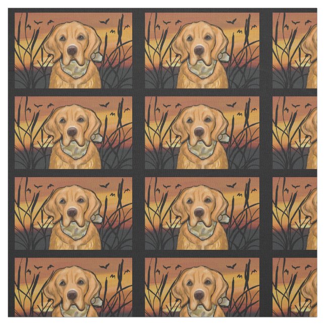 GOLDEN RETRIEVER STOFF (Muster)