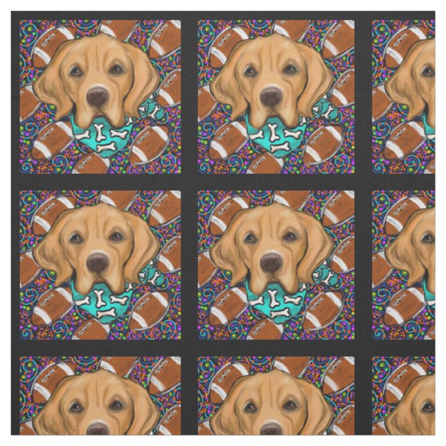 GOLDEN RETRIEVER STOFF (Muster)