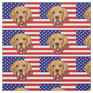Golden Retriever Stoff