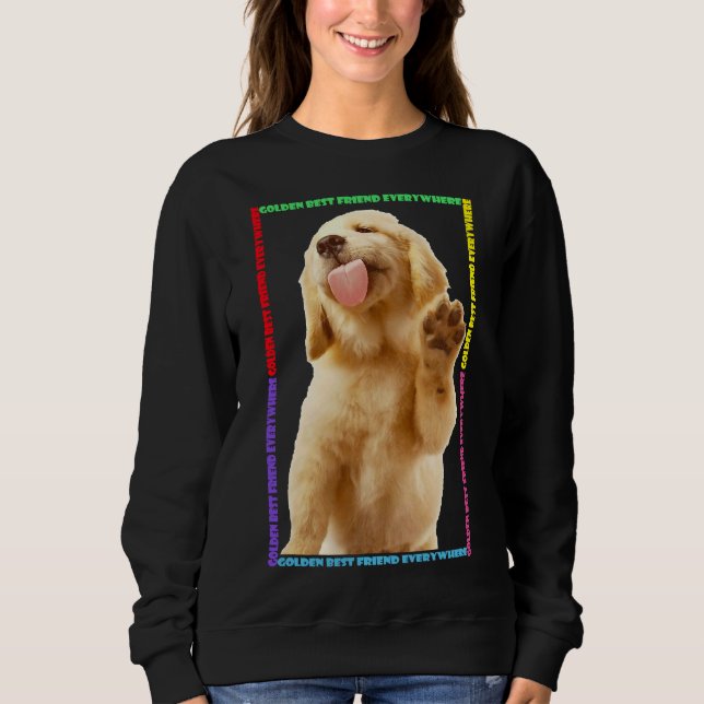 Golden Retriever Sweatshirt (Vorderseite)