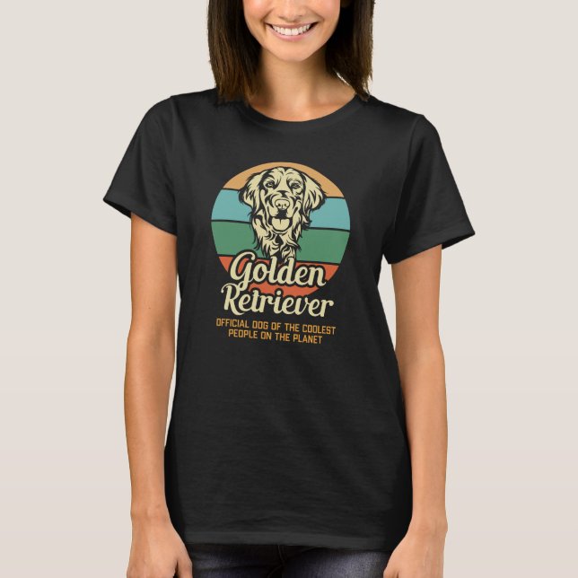 Golden Retriever T-Shirt (Vorderseite)