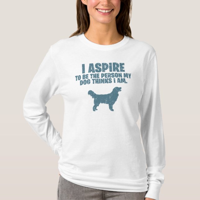 Golden retriever T-Shirt (Vorderseite)