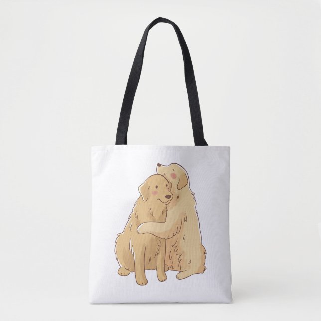 Golden Retriever Tasche (Vorderseite)