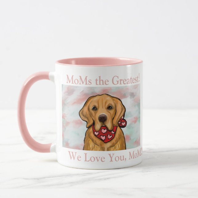 Golden Retriever Tasse (Links)