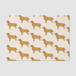 Golden Retriever Tissue Paper  Seidenpapier
