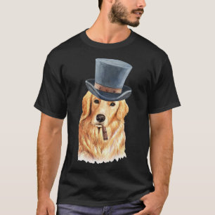Golden Retriever Top Hat