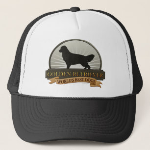 Golden retriever truckerkappe
