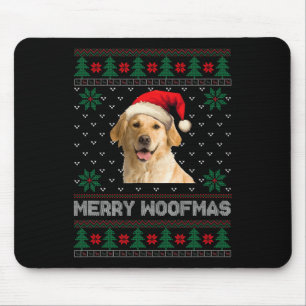 Golden Retriever Ugly Weihnachtsweihe Weihnachtsgo Mousepad