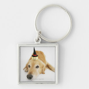 Golden retriever und Verzierung Schlüsselanhänger