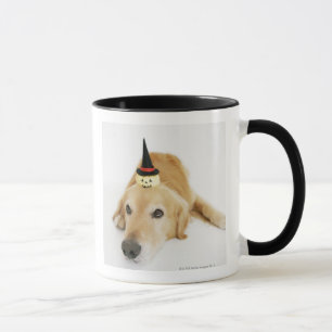 Golden retriever und Verzierung Tasse
