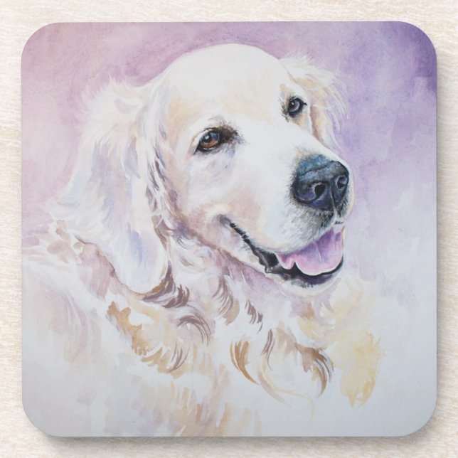 Golden retriever untersetzer (Vorderseite)