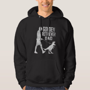 Golden Retriever Vater Trex Dinosaur Dog Besitzer Hoodie