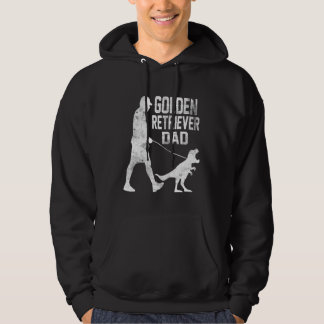 Golden Retriever Vater Trex Dinosaur Dog Besitzer Hoodie