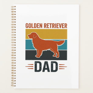 Golden Retriever Vater Vintage Hundeliebhaber Vekt Planer