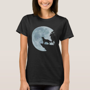 Golden Retriever Vollmond Beste Hunde Liebe Mystik T-Shirt