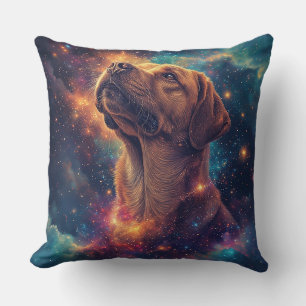 Golden Retriever von Whimsical Cosmos Kissen
