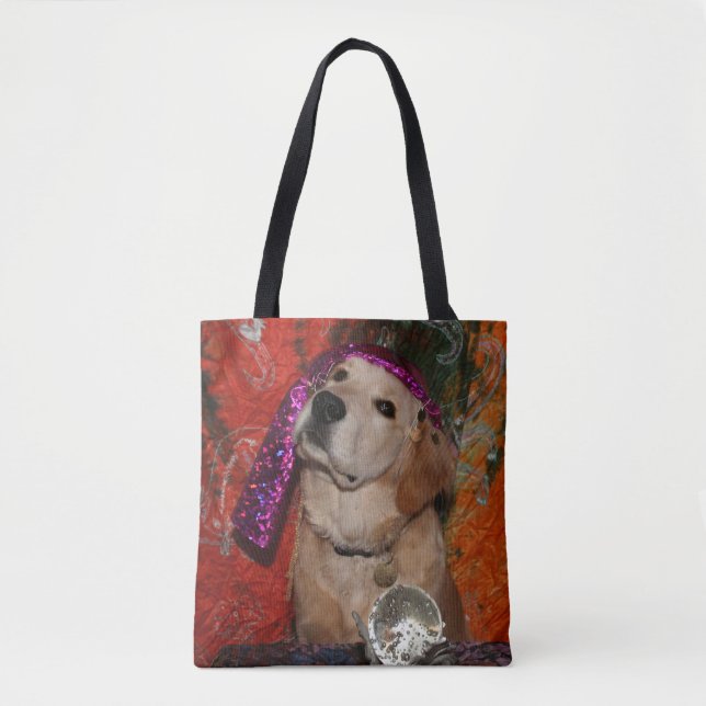 Golden retriever-Wahrsager Tasche (Vorderseite)