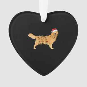 Golden Retriever Weihnachtslicht Essential Ornament