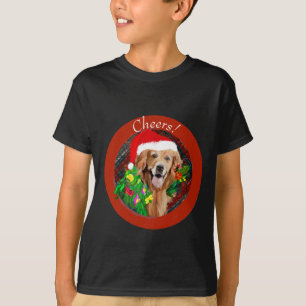 Golden Retriever Weihnachtsmann!f T-Shirt