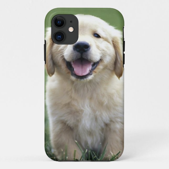 Golden retriever-Welpe iPhone Fall Case-Mate iPhone Hülle (Rückseite)