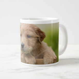 Golden Retriever Welpe Jumbo-Tasse