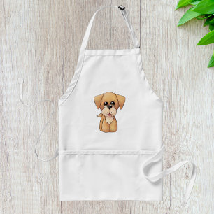 Golden Retriever Welpe Süßer Hund Schürze