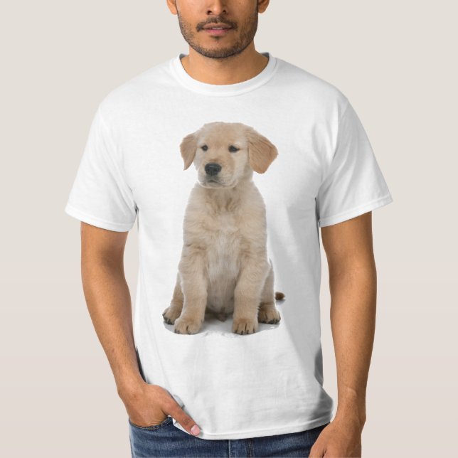 Golden retriever-Welpe T-Shirt (Vorderseite)
