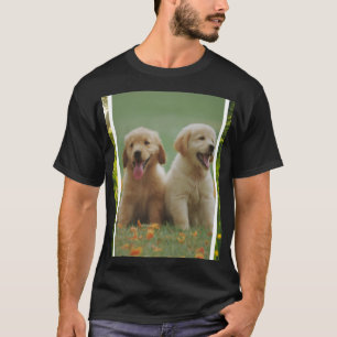 Golden Retriever Welpen Hund Foto Unisex T-Shirt