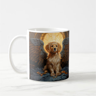 Golden Retriever Welpengel Kaffeetasse