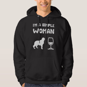 Golden Retriever Wine Hoodie