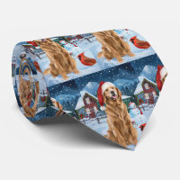 Golden Retriever Winter Wunderland Weihnachtsfreud