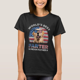 Golden Retriever Worldu2019s Best Farter I Gemein T-Shirt