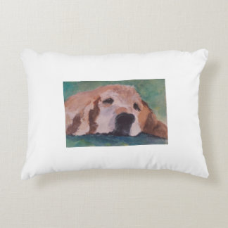 Golden retriever-Wurfs-Kissen Dekokissen