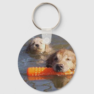 Golden Retrievers Schlüsselanhänger Erwachsene und