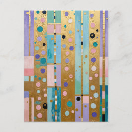 Golden Reverie Feiertagspostkarte