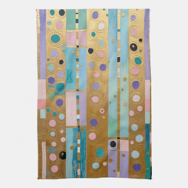 Golden Reverie Geschirrtuch (Vertikal)