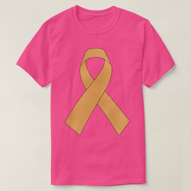 Golden Ribbon T-Shirt (Design vorne)