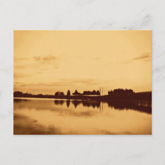 Golden River Postcard Postkarte