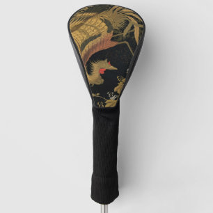 Golden Rooster Bird Japanisch Klassische Antike Golf Headcover