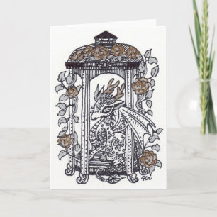 Golden Rose Dragon Gazebo Karte
