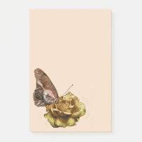 Golden Rose Hund Schmetterling Flügel