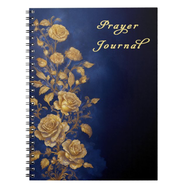 Golden Roses Prayer Journal (Devant)
