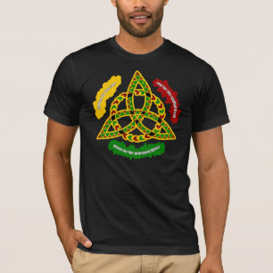 Golden, Rot und Grün T-Shirt