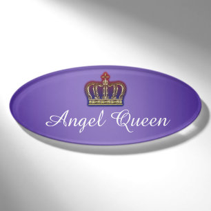 Golden Royal Crown Gradices BG II + Ihre & Ideen Namenschild