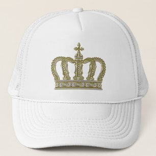 Golden Royal Crown III + Ihr Backgr. Ideen Truckerkappe